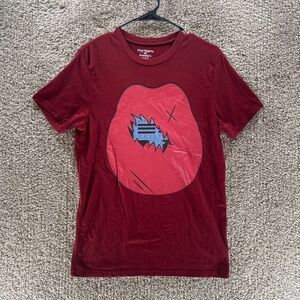 Five Nights At Freddys Shirt Adult Small Red 2016 Short Sleeve Cotton Mens Logo